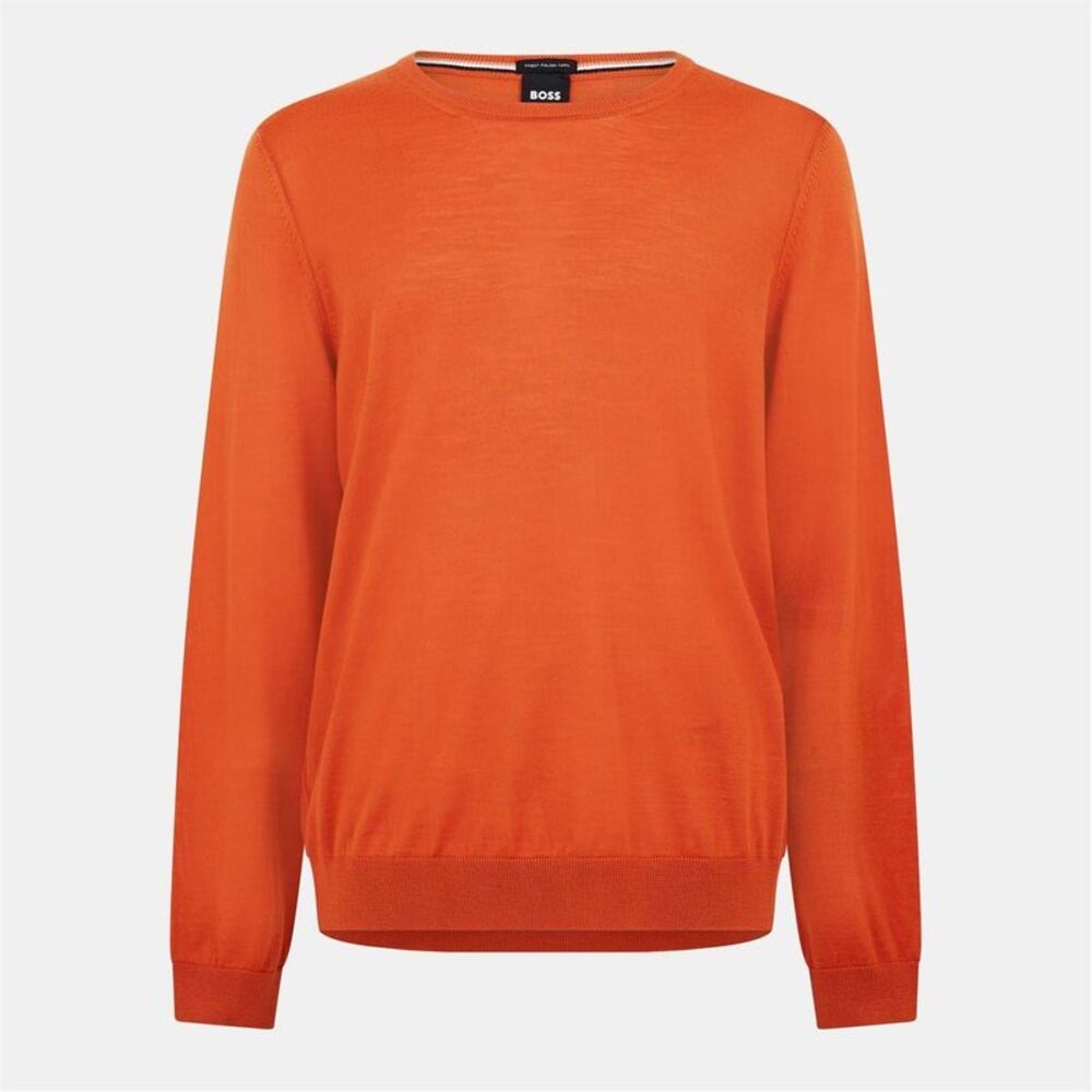 Hugo Boss Mens Leno-P Sweater / Dark Orange